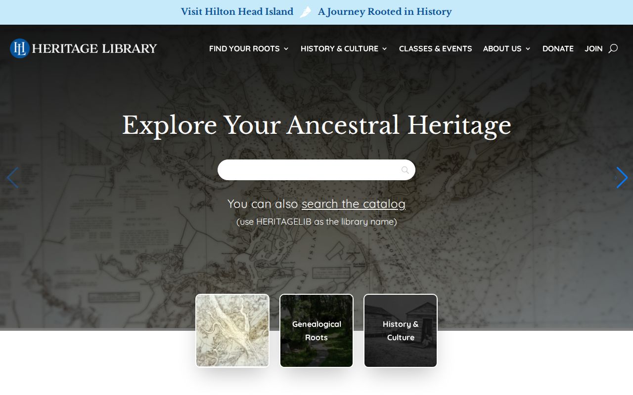 Hilton Head Island city directory inquiry at Heritage Library